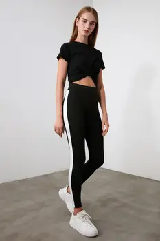 

Trendyol Sides Ribbon Detail Sports Leggings TWOAW21TA0078