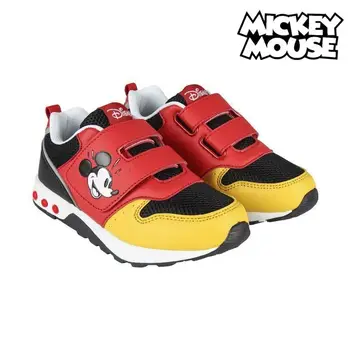 

LED Trainers Mickey Mouse Red Yellow