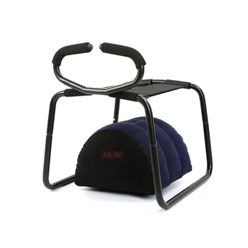 BDSM adult Sex Furniture bounce chair for women sex bondage chair Couples Position Mount Stool Portable 5