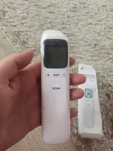 Termómetro infrarrojo Digital para la frente, herramienta de medida de la fiebre sin contacto para bebés y adultos