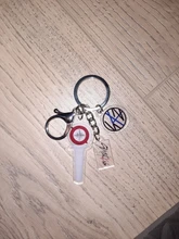 LLavero de acrílico con palo de luz para niños, Mini llavero colgante de alta calidad, k-pop straykids, 1 Uds.
