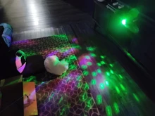 Luz LED USB para discoteca y escenario, bola de luz portátil para fiesta familiar, barra de luz colorida, lámpara de efecto de escenario para discoteca, iluminación para teléfono móvil, novedad