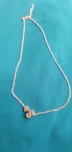 Collar de cadena de 26 estilos para mujer, collar delicado con letra inicial de corazón, joyería con nombre para clavícula