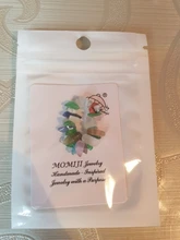 Momiji-Anillo de energía de piedra Natural bohemio para mujer, joyería elástica hecha a mano, anillo ajustable de cristal para fiesta de boda, venta al por mayor