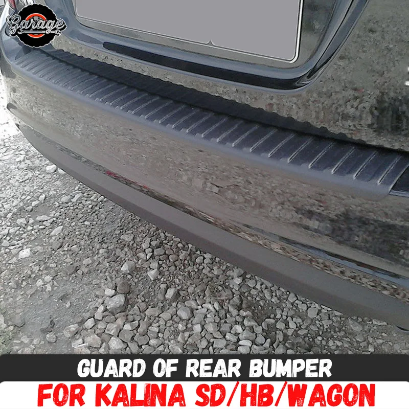 Защита заднего бампера для Lada Kalina SD / HB Wagon 2004-2013/2013-аксессуары из АБС-пластика