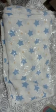 100% de muselina de algodón para recién nacidos, cobijas suaves de gasa para el baño, saco de dormir, funda para cochecito, 1 unidad