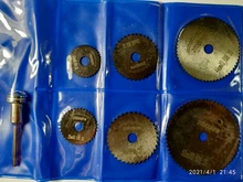 Set Cutter Saw-Blade Power-Tool-Set Wood-Cutting Dremel Circular Metal Discs-Drill Mandrel