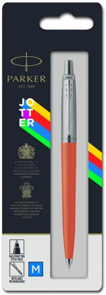 Шариковая ручка Parker Jotter ORIGINALS ORANGE CT стержень: Mblue УПАКОВКА БЛИСТЕР. 2076054 |