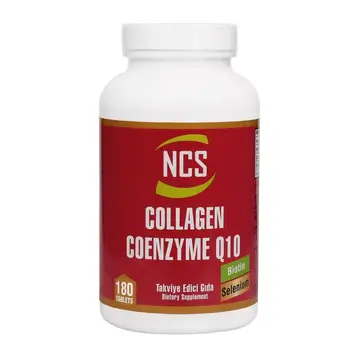

Ncs Hydrolyzed Collagen Coenzyme 180 Tablet Q10 Biotin Zinc Selenium