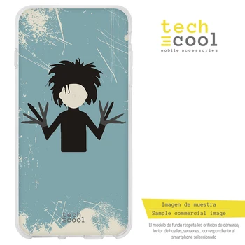 

FunnyTech®Stand case for Xiaomi Silicone Note Redmi 7/Note 7 Pro L Manos Scissors Characters designs selection art illustration 2