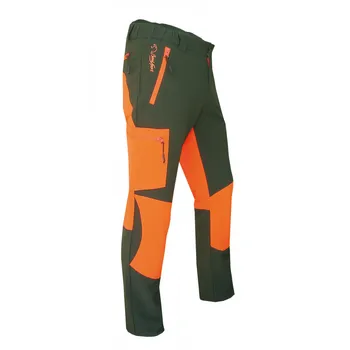 

Khaki trousers-orange "sot" - Benisport®