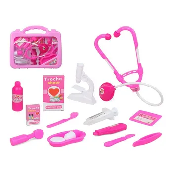 

Toy Medical Case with Accessories Pink
