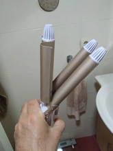 Utensilios de peluquería profesional, rizador de cerámica de triple barril de pelo eléctrico, ondulador de pelo, herramientas de estilismo