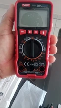 TASI TA801A/B/C/D multímetro Digital Mini Smart Ture Rms Ac Dc Ncv rango automático Digital probador multímetro Ohm, Hz medidor de voltaje