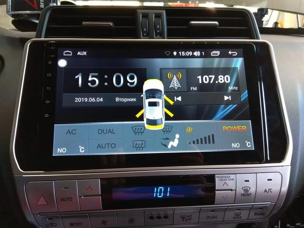 Автомагнитола Android для TOYOTA LAND CRUISER PRADO 150 2017+|Мультимедиаплеер авто| |