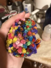 Palitos de chenilla de felpa coloridos para niños, 100 Uds., creativo, bricolaje, limpiador de tuberías, tallos, manualidades de juguete educativo