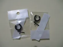 Pendientes de Clip de acero inoxidable hipoalergénicos con forma de cruz para hombre y mujer, aretes de estilo Hiphop Rock, 1 Uds.