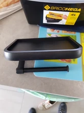 Soporte de papel higiénico de acero inoxidable para baño, montaje en pared, soporte de papel de váter para teléfono, estante, accesorios para rollo de toalla