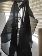 Capa de barbería profesional, tela para salón de peluquería, envoltura de tela para barbería, delantal protector, bata de corte de pelo impermeable, color negro