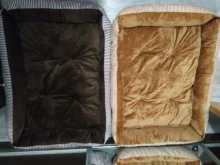 Kennel Pet-Bed Dog Large Warm-Pad Small Waterproof Medium Big 5-Size Winter-Mat Striped