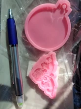 Silicone Mold 3d-Frame Relief-Border Baroque Cake-Decorating-Tools Chocolate-Gumpaste-Moulds