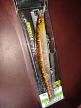 Ravenclraft-señuelo de Pesca wobblers 113SF 12,2g, pececillo flotante lento, Jerkbait, labio poligonal, gancho triple para trucha de lubina