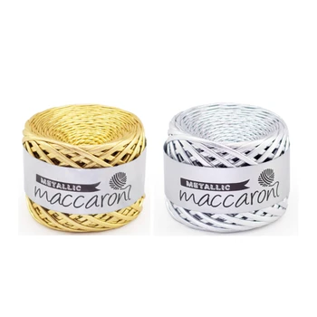 

Maccaroni Metalic Macrame Yarn 2.2 mm
