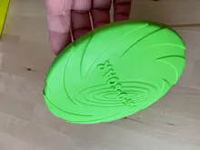 Mordedores de juguete para perros, discos voladores interactivos de goma suave, resistente a mordeduras, productos para entrenamiento de mascotas, 1 unidad