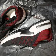 De los hombres zapatos deportivos al aire libre ligero caminar zapatos de malla transpirable deportes zapatos para correr con colchón de aire suave zapatillas de deporte casuales 44