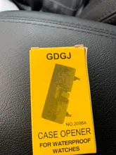 Llave para Mesa de dos garras, cubierta trasera de reloj, herramienta de apertura, removedor Rectangular ajustable, Kit de reparación de reloj, ajustador de calibre de 52mm