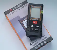 Rangefinder Tape-Measure Laser-Distance-Meter Lazer Electronic-Roulette-Laser-Meter Sndway