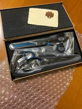 Tijeras profesionales para peluquería, juego de corte de pelo, acero japonés, 440C, 5,5, 6,0, 888