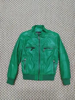 

102-2-2 jacket for girl green jinjili (110-158) (134)