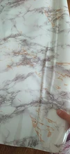 Self-Adhesive Wallpaper Cupboard Vinyl-Film Marble Oil-Proof Home-Decoration Kitchen