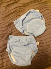 Pañales reutilizables de tela para bebés, lavables, de algodón, para entrenamiento