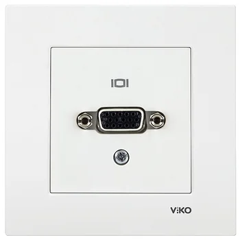 

PnpnElectrıc Viko Karre White VGA Socket