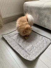 Alfombra refrescante para verano para mascotas, cama para perros, manta transpirable para perros, almohadilla de hielo para mascotas, cojín antiadherente para perros pequeños y medianos