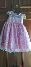 4-10 Years Kids Dress for Girls Wedding Tulle Lace Girl Dress Elegant Princess Party