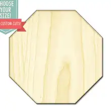 1 восьмиугольник, вырезанный по дереву-на заказ, выберите свой размер-лазерная резка, Деревянные Художественные товары для рукоделия, Настенный декор, свадебная детская комната DCS0047