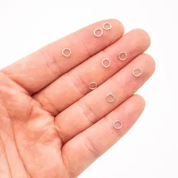 

PROMOTIONAL 500pcs Silver hoop SJF-016