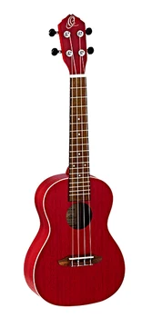 

Rufire Earth series ukulele concert, red, Ortega