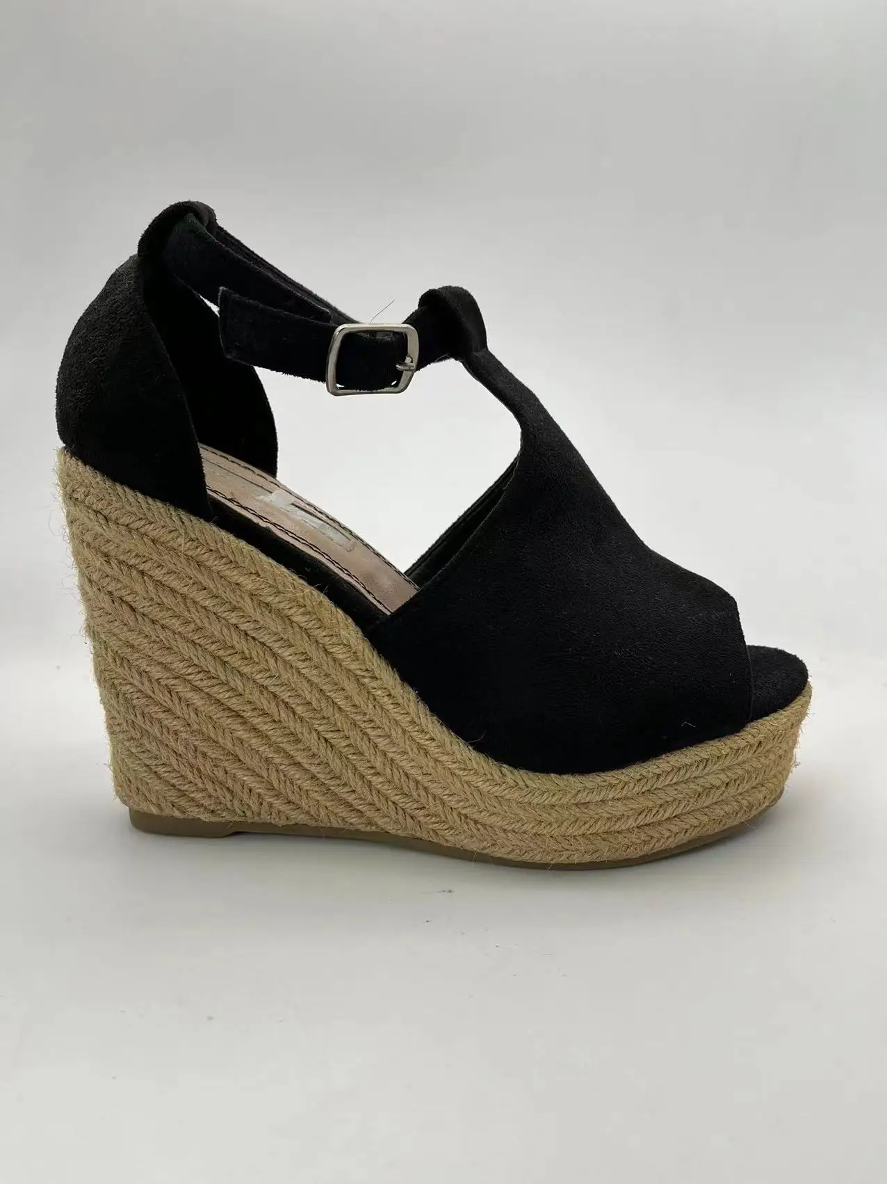 Soraia Jute Wedge Sandals - Detail Image 8