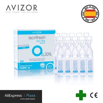 

AVIZOR Lacrifresh Ocu-Dry 0.20% - 20 blisters monodose 0.4ml sintomáctico relief eye irritation, drops health color eyes