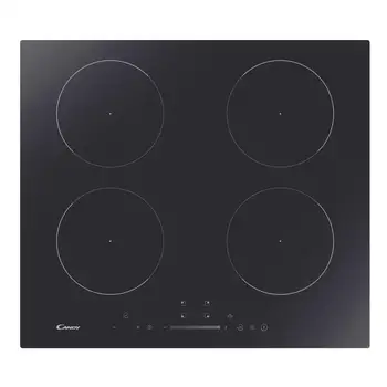 

Hob CITT642SSC 4 Zone induction cooking by 60 cm color NeroCANDY240.9