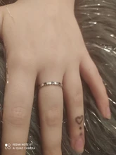 LEKANI-Anillo de plata de primera ley con forma de corazón para mujer, sortija, plata esterlina 925, corazón, estrella, boda, 5 estilos, gran oferta, 2020