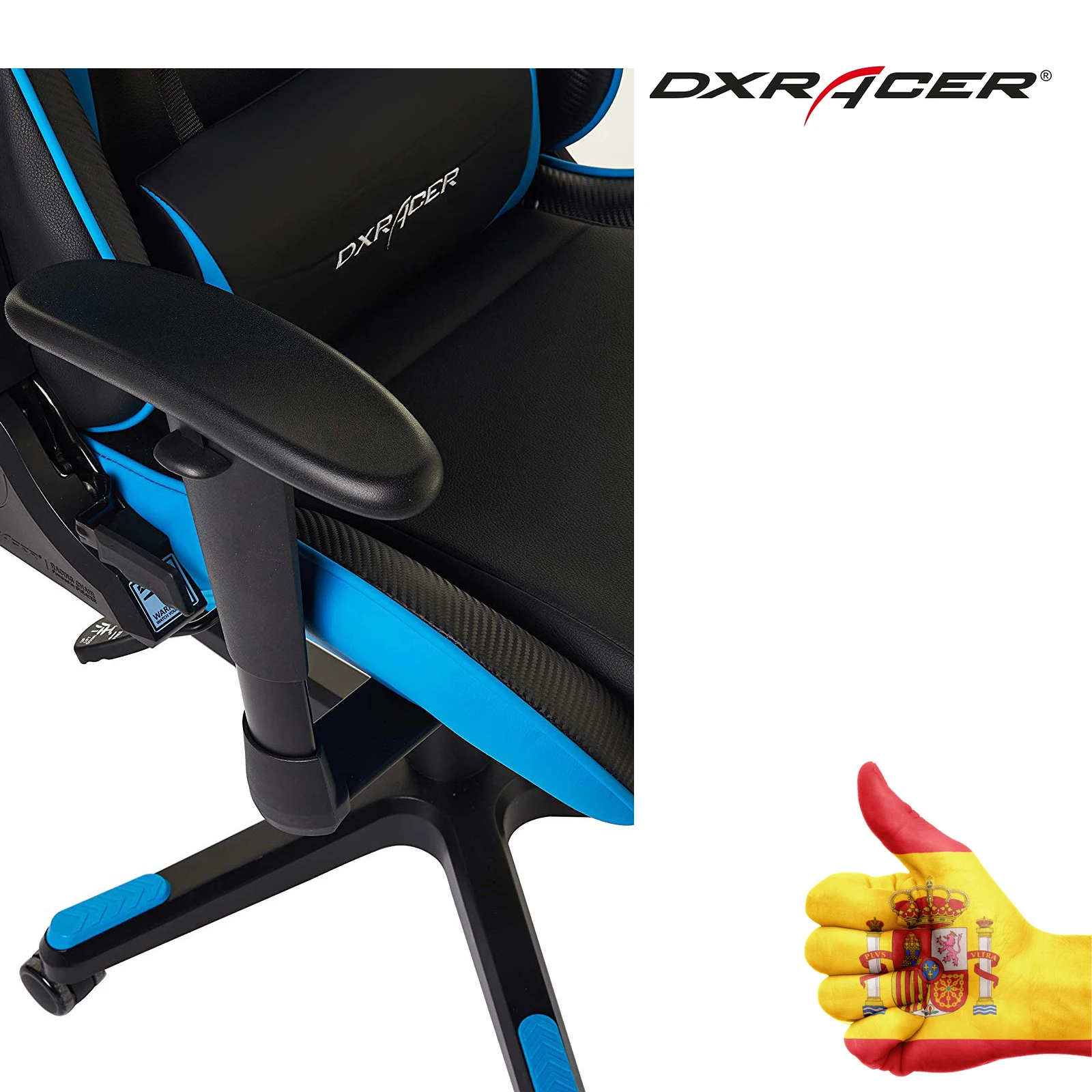  CHAIR Gaming-DXRACER F-SERIES OH/FE00/NB BLACK-BLUE-PC PS4 PS5 XBOX
