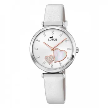 

Lotus watch Bliss Swarovski 18617/1 strap white dial white skin