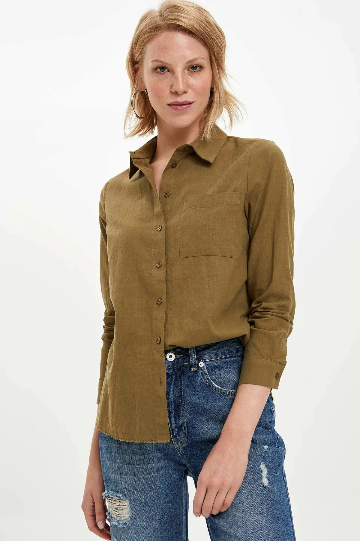 

DeFacto Woman Long Sleeve Shirt-L7095AZ19AU