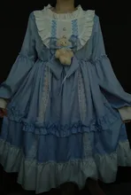 Vestido de encaje estilo Kawaii Lolita para mujer, disfraz japonés, bonito, gótico, para fiesta, renacentista, 2020