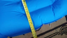 Zomake-esponja a presión con el pie para acampar al aire libre, colchoneta para dormir al aire libre, para senderismo, 200x66cm